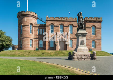 Le Château d'Inverness à Inverness, Écosse, Royaume-Uni, Europe. Banque D'Images