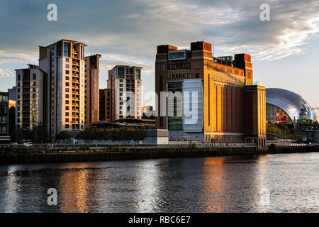 Centre des arts de la baltique et Sage Gateshead Banque D'Images