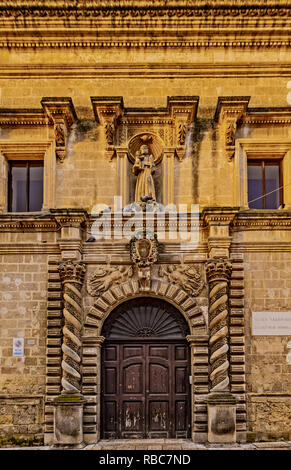 Italie Basilicate Matera Via Domenico Ridola - Museo Archeologico Ridola Banque D'Images