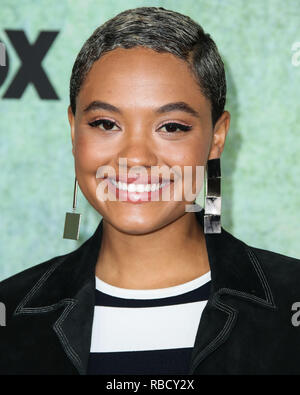 Los Angeles, USA. 8 janvier, 2019. L'actrice Kiersey Clemons arrive à FOX's 'NT' Appuyez sur la princesse qui s'est tenue à la FOX Studio Lot le 8 janvier 2019 à Century City, Los Angeles, Californie, États-Unis. (Photo par Xavier Collin/Image Crédit : Agence de Presse) L'agence de presse Image/Alamy Live News Banque D'Images