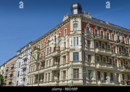 Vieux bâtiments, Danziger street, Prenzlauer montagne, Pankow, Berlin, Allemagne, Danziger Strasse, Altbauten, Prenzlauer Berg, Deutschland Banque D'Images