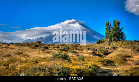 Le majestueux volcan Cotopaxi en Equateur Banque D'Images