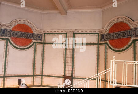 Autour de la ligne Bakerloo sur le métro de Londres Banque D'Images