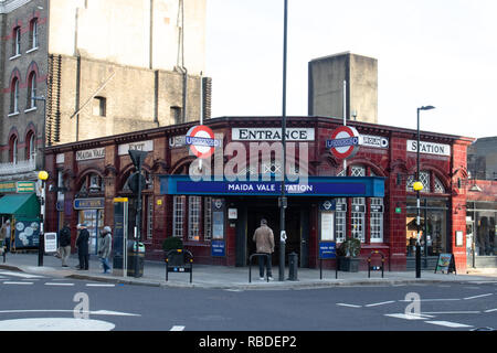 Autour de la ligne Bakerloo sur le métro de Londres Banque D'Images