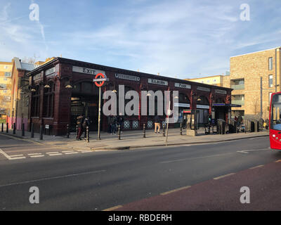 Autour de la ligne Bakerloo sur le métro de Londres Banque D'Images