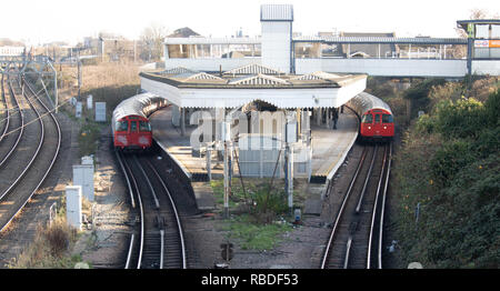 Autour de la ligne Bakerloo sur le métro de Londres Banque D'Images