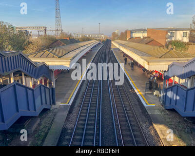 Autour de la ligne Bakerloo sur le métro de Londres Banque D'Images