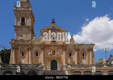 Cathédrale de San Giovanni Battista, Raguse, Sicile, Italie Banque D'Images