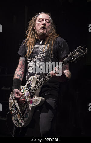 The Wildhearts effectuer au Koko lors d'une tournée célébrant le 25e anniversaire de l'album "Earth vs The Wildhearts' Featuring : Gingembre Où : London, Royaume-Uni Quand : 02 Déc 2018 Crédit : Neil Lupin/WENN Banque D'Images