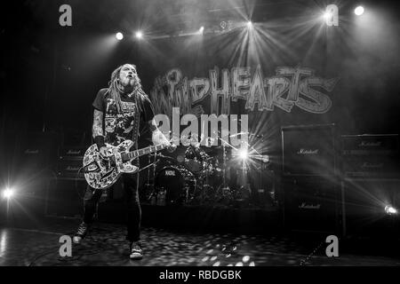 The Wildhearts effectuer au Koko lors d'une tournée célébrant le 25e anniversaire de l'album "Earth vs The Wildhearts' Featuring : Gingembre Où : London, Royaume-Uni Quand : 02 Déc 2018 Crédit : Neil Lupin/WENN Banque D'Images