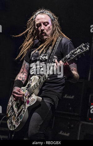 The Wildhearts effectuer au Koko lors d'une tournée célébrant le 25e anniversaire de l'album "Earth vs The Wildhearts' Featuring : Gingembre Où : London, Royaume-Uni Quand : 02 Déc 2018 Crédit : Neil Lupin/WENN Banque D'Images