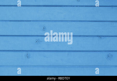 Close up texture de fond de planches en bois peint bleu vintage style rustique, panneau mural Banque D'Images