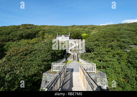 Musée de l'hôpital de carrière LlanLlyn Padarn country park Llanberis dans le Nord du Pays de Galles Banque D'Images