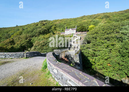 Musée de l'hôpital de carrière LlanLlyn Padarn country park Llanberis dans le Nord du Pays de Galles Banque D'Images