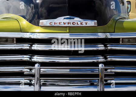 1953 Chevrolet pickup 3100 front end Banque D'Images