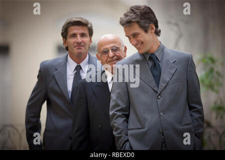 Portrait de trois hommes d'affaires. Banque D'Images