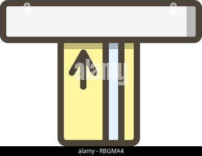 Vector Icône ATM Illustration de Vecteur