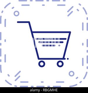 Vector icône Panier Illustration de Vecteur