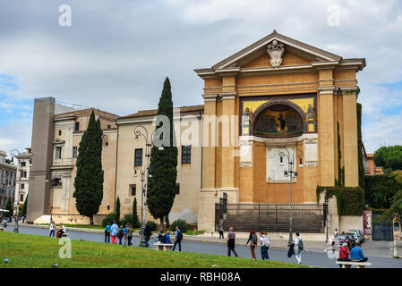 Rome, Italie - 04 octobre, 2018 : voir sur le Triclinium Leoninum à Rome Banque D'Images