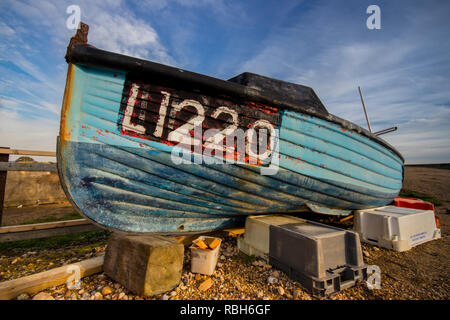Seascape à Selsey Bill près de Chichester, West Sussex, UK Banque D'Images