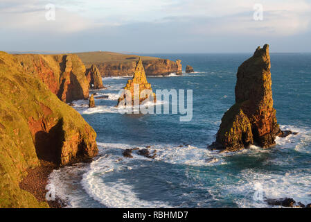 Duncansby Stacks, Caithness Banque D'Images