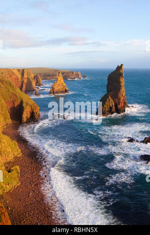 Duncansby Stacks, Caithness Banque D'Images