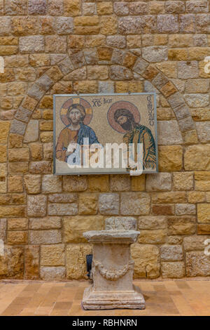 Monastère de Saint Jean Baptiste Deir el Kalaa Beit Mery ruines à Beyrouth capitale du Liban Moyen Orient Banque D'Images