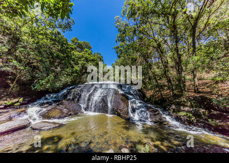 La Periquera cascades de Villa de Leyva Boyaca Colombie en Amérique du Sud Banque D'Images