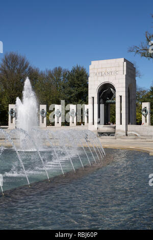 World War II Memorial, Washington D.C., États-Unis Banque D'Images