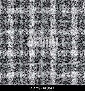 À carreaux avec motif transparent vecteur. Abstract background rayures dots. La texture du tartan dans un style moderne pour la conception des surfaces, du textile, du papier d'emballage Illustration de Vecteur