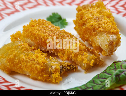 Sauté épicé Teochew Stingray, Fried Skate Banque D'Images