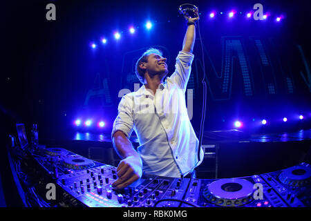 Armin van Buuren performing Banque D'Images