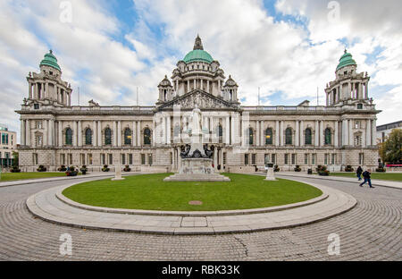 Belfast City Hall, à Belfast, en Irlande du Nord, Royaume-Uni. Banque D'Images