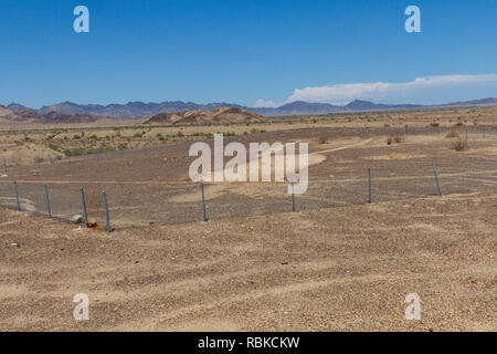 Une figure humaine, une partie de la Blythe intailles, près de Blythe, CA, USA. Banque D'Images