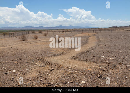 Une figure humaine, une partie de la Blythe intailles, près de Blythe, CA, USA. Banque D'Images