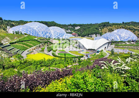 Eden Project, Cornwall Banque D'Images