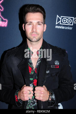 Los Angeles, Californie, USA. 10 janvier, 2019. L'acteur et chanteur James Maslow assiste à la première de The Orchard's' 'La Licorne' le 10 janvier 2019 à l'ArcLight Hollywood à Los Angeles, Californie. Photo de Barry King/Alamy Live News Banque D'Images