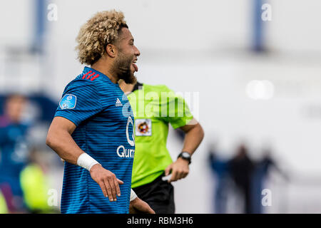 MARBELLA - 11-01-2019 L'Eredivisie néerlandaise de football, saison 2018 / 2019. Feyenoord dvd Tonny Vilhena pendant le match Feyenoord - Borussia Dortmund. Banque D'Images