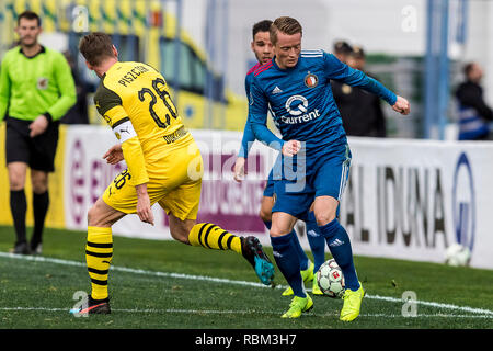 MARBELLA - 11-01-2019 L'Eredivisie néerlandaise de football, saison 2018 / 2019. Feyenoord player Sam Larsson pendant le match Feyenoord - Borussia Dortmund. Banque D'Images