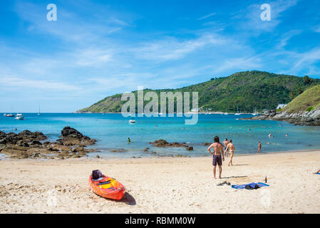 Noi de Yanui beach à Phuket en Thaïlande. Jour 20 Décembre 2018 Banque D'Images