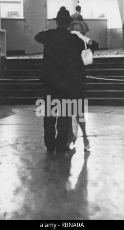 Danser dans les années 60. Un couple est la danse. Suède 1961 Banque D'Images