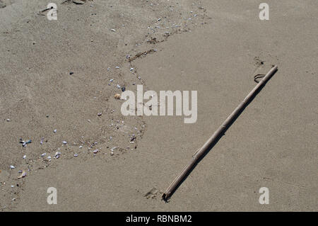 Stick sur le sable Banque D'Images