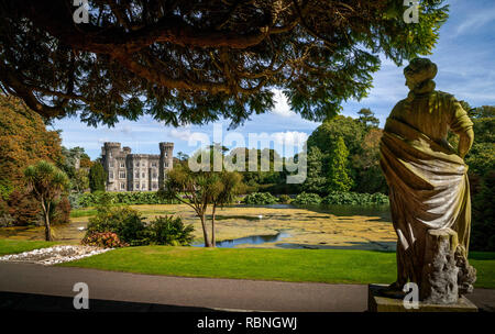 Johnstown Castle dans le comté de Wexford, Irlande Banque D'Images