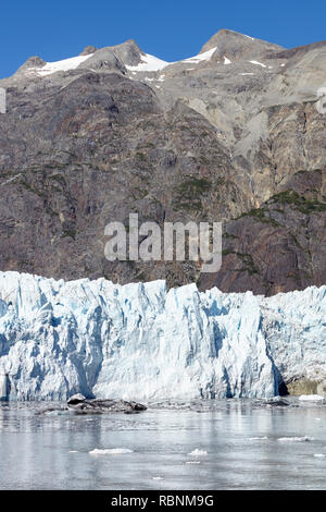 Détail de Glacier en Alaska Glacier Bay USA Banque D'Images