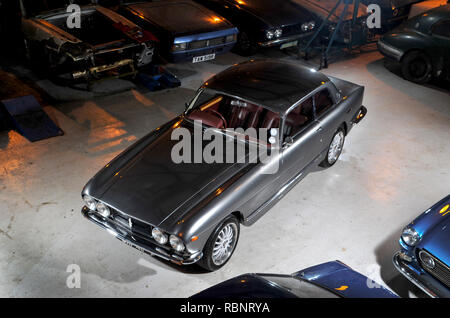 Bristol 411 Voiture de sport de luxe britannique Banque D'Images