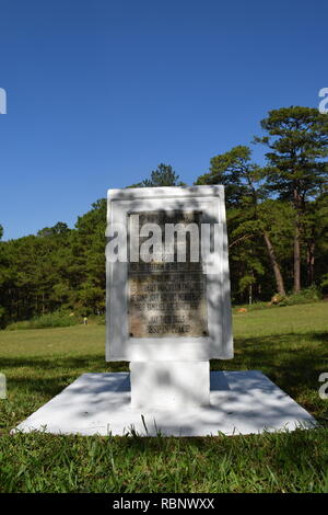 La 2ème.Phil-Am, cimetière des anciens combattants est le lieu de sépulture de victimes militaires et civiles des guerres étrangères et des laïcs intégrés dans le Camp John Hay Banque D'Images