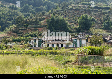 Communautés Hakka à Huaan site du patrimoine mondial de l'UNESCO Banque D'Images