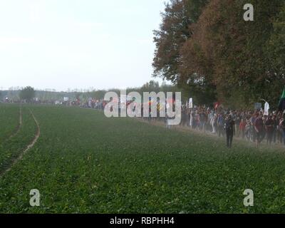 'Ende Gelände' 06-10-2018 11. Banque D'Images