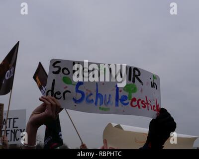 'FridaysForFuture' contre Berlin 14-12-2018 05. Banque D'Images