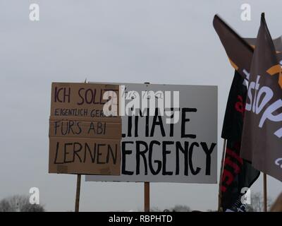 'FridaysForFuture' contre Berlin 14-12-2018 06. Banque D'Images